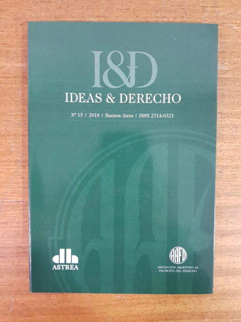 Ideas y Derecho N 15 - 2018