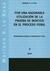 Por una razonable utilizacion de la prueba de indicios en el proceso penal