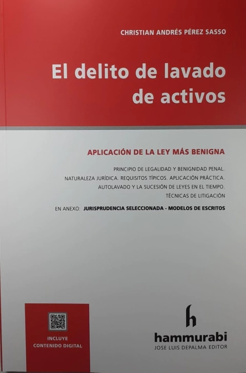 El delito de lavado de activos