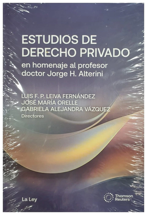 Estudios de derecho privado