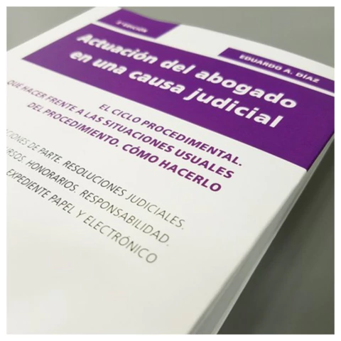 Actuacion del abogado en una causa judicial