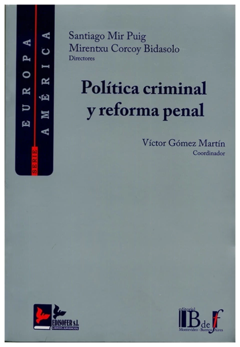 Politica criminal y reforma penal