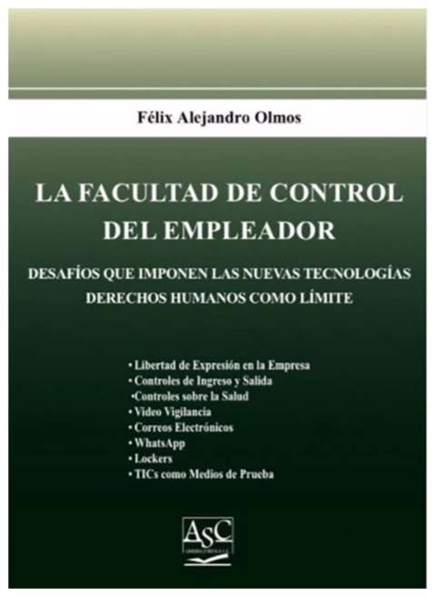 La facultad de control del empleador