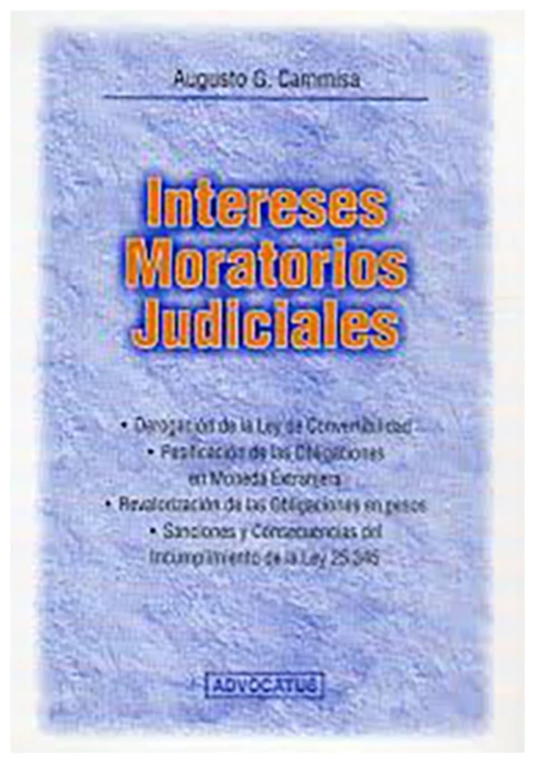 Intereses moratorios judiciales