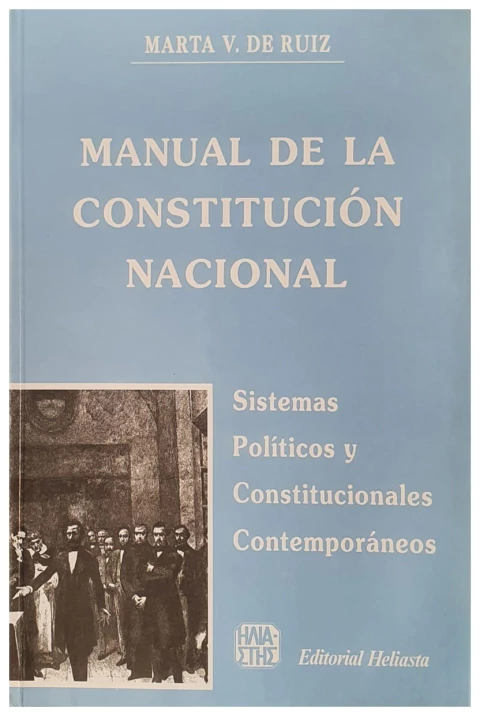 Manual de la Constitucion Nacional