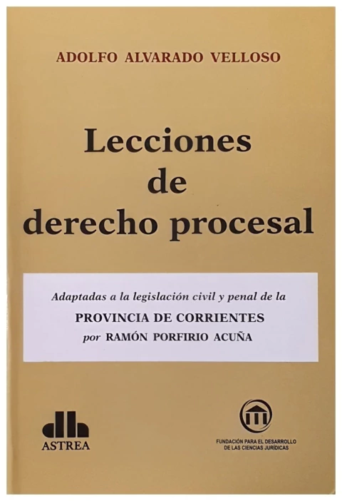 Lecciones de derecho procesal. Corrientes