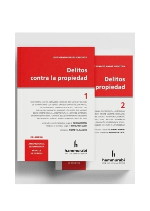 Delitos contra la propiedad. 2 tomos