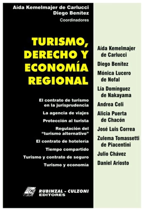 Turismo, derecho y economia regional