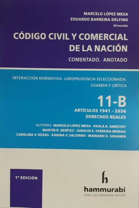 Código Civil y Comercial. Comentado. Tomo 11 B