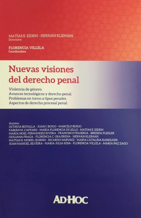 Nuevas Visiones del Derecho Penal