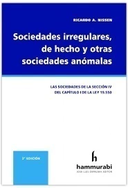 Sociedades irregulares, de hecho y otras sociedades anomalas