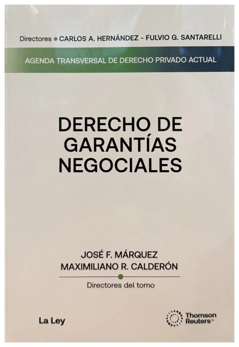 Derecho de garantías negociables