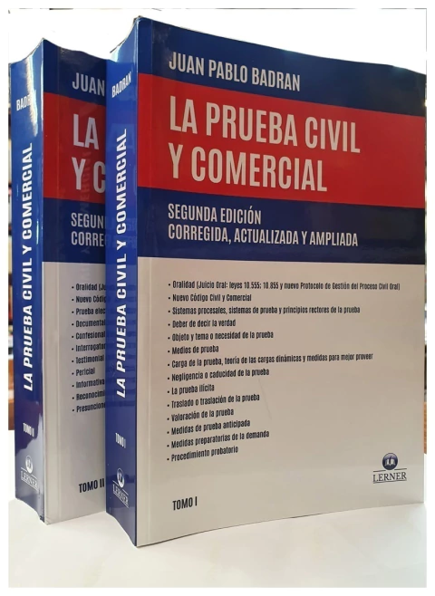 La prueba civil y comercial. 2a edicion