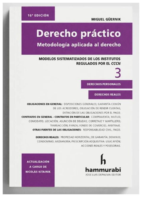 Derecho Practico vol. 3