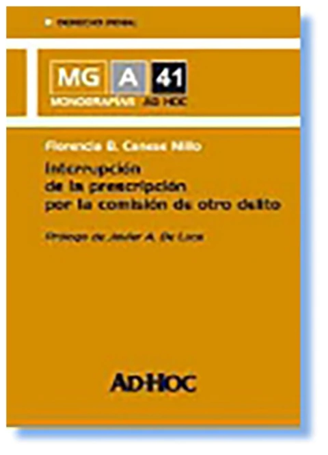 Interrupcion de la prescripcion por la comision de otro delito