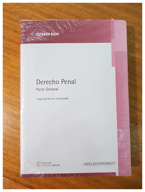 Derecho penal. Parte General