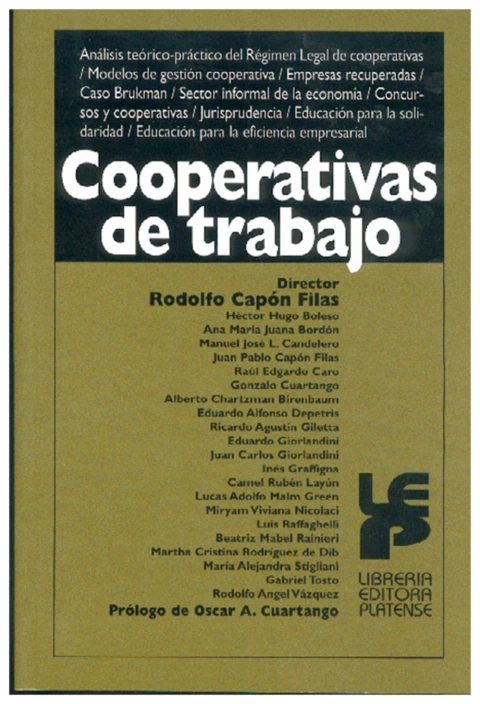 Cooperativas de trabajo