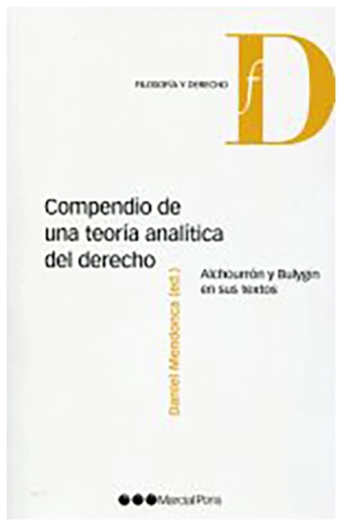 Compendio de una teoria analitica del derecho