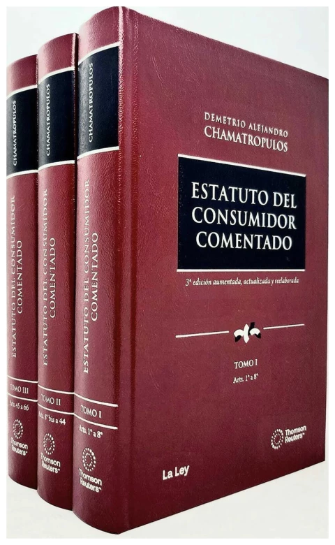 Estatuto del consumidor comentado - 3 Tomos