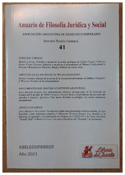 Anuario de Filosofía Jurídica y Social nº 41