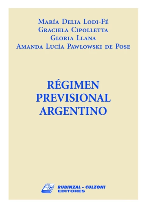 Regimen previsional argentino