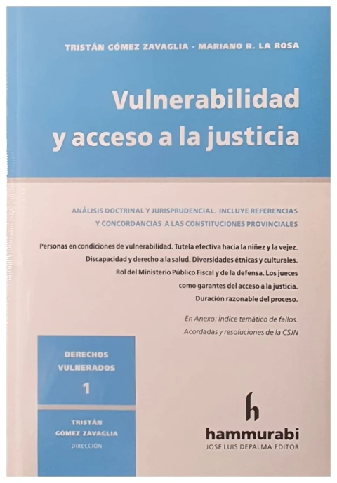 Vulnerabilidad y acceso a la justicia