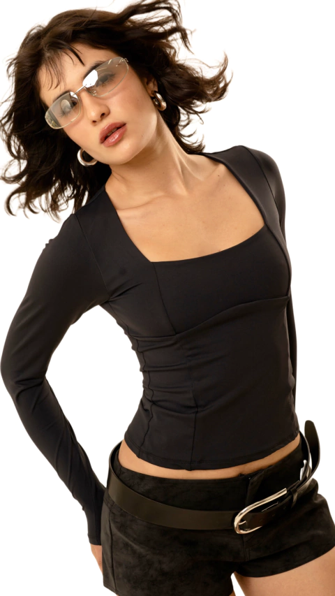 Top Mia Preto - comprar online