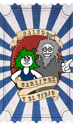 Saludo de Carlitox y El Viejo Animado