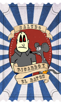 Saludo de Ricardo y El Ratón Animado