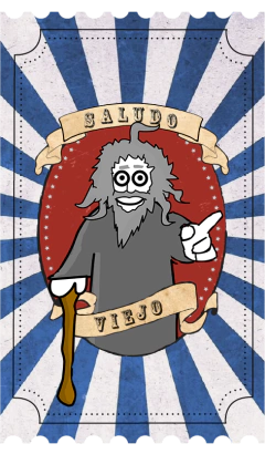 Saludo de El Viejo Animado