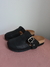 MULES MAIMARA BIRK CUERO NEGRO - comprar online