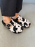 MULES DORILA BIRK NEGRA PELO PRINT COW - Sandalias, zapatos, Botas y Borcegos de mujer con plataforma | Sofia de Grecia