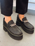 MOCASÍN LUIGI JAZZ ALTA CUERO NEGRO - comprar online