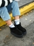 BOTA SAMI GAMUZA NEGRA CON CORDERITO - comprar online