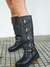 BOTA LAVA SOUL BAJA CUERO NEGRO URBANO - comprar online