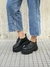 ZAPATO AMELIE CUERO URBANO NEGRO