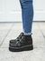 BORCEGO PRAGA CUERO NEGRO - Sandalias, zapatos, Botas y Borcegos de mujer con plataforma | Sofia de Grecia
