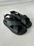 SANDALIA SIENA ONDA BIRK CUERO URBANO NEGRO - comprar online