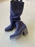TEXANA TREVI GAMUZA AZUL (MODELO DOS EN UNO) - comprar online