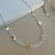 Chocker telinha com corações prata - comprar online