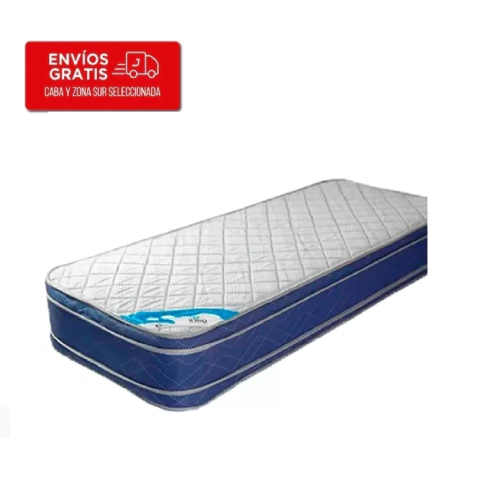 Colchón De Resortes Gani Blue Spring 3.0 1.90 X 0.80 Europillow - comprar online