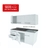 Combo Cocina Orlandi 1.20 Cm Sin Mesada - comprar online