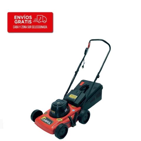Cortadora De Césped Dibra Motor R45GBE Con Bolsa/Grama Bahiana 1/2 HP