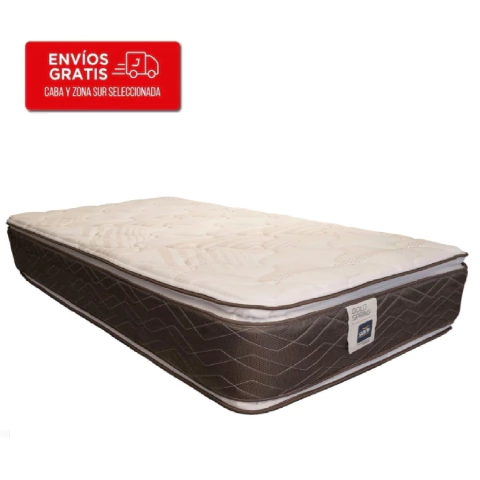 Colchon Resortes Gani Gold Spring 3.0 190 X 1.00 Con Pillow