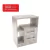 Mesa De Luz Orlandi Premium 67.5 X 53 X 35.5 Cm Correderas Metálicas - comprar online