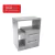 Mesa De Luz Orlandi Premium 67.5 X 53 X 35.5 Cm Correderas Metálicas