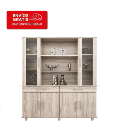 Modular Orlandi 160 Cm 6 Puertas 2 Cajones