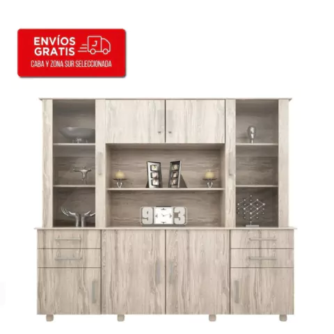 Modular Orlandi 185 Cm 8 Puertas 4 Cajones - comprar online