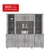 Modular Orlandi 185 Cm 8 Puertas 4 Cajones - comprar online