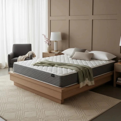 Colchon Piero Spring 140x190 Cm 2 1/2 Plazas Con Resortes - comprar online